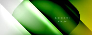 Vector abstract line background with glowing effects and shadows. Vector Illustration For Wallpaper, Banner, Background, Card, Book Illustration, landing page