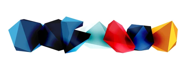 Fond Abstrait Élégant Moderne Avec Des Formes Géométriques Construites Partir — Image vectorielle