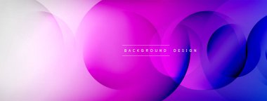 Çizgileri, daireleri olan hafif geometrik arkaplan