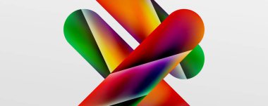 Triangle fluid color gradient abstract background. Vector Illustration For Wallpaper, Banner, Background, Card, Book Illustration, landing page