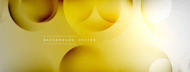 Çizgileri, daireleri olan hafif geometrik arkaplan