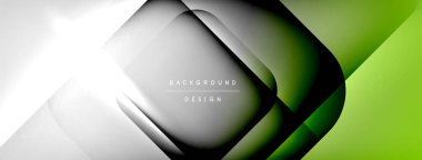 Shadow lines vector techno banner and light effects. Techno Illustration For Wallpaper, Banner, Background, Card, Book Illustration, landing page