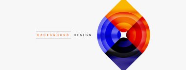 Soyut arkaplanı çember içine al. Duvar kağıdı, afiş, arkaplan, iniş sayfası, duvar sanatı, davetiye, baskı, poster