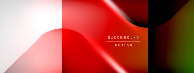 Vector abstract line background with glowing effects and shadows. Vector Illustration For Wallpaper, Banner, Background, Card, Book Illustration, landing page