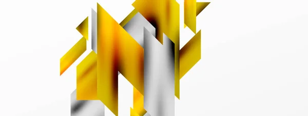 Moderne Trendige Minimalistische Abstrakte Hintergrund Geometrisches Muster Effekte Und Schatteneffekte — Stockvektor