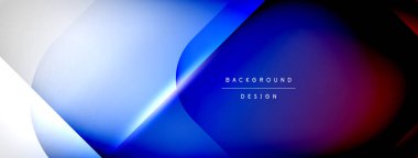 Shadow lines vector techno banner and light effects. Techno Illustration For Wallpaper, Banner, Background, Card, Book Illustration, landing page