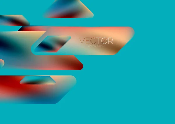 Tech Minimal Geometric Wallpaper Creative Abstract Background Vector Illustration Wallpaper —  Vetores de Stock