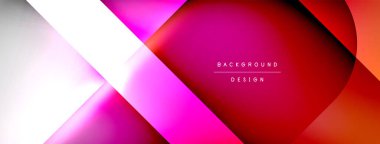 Vector abstract line background with glowing effects and shadows. Vector Illustration For Wallpaper, Banner, Background, Card, Book Illustration, landing page