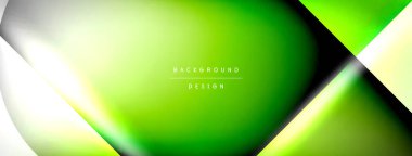 Shadow lines vector techno banner and light effects. Techno Illustration For Wallpaper, Banner, Background, Card, Book Illustration, landing page