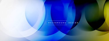 Çizgileri, daireleri olan hafif geometrik arkaplan