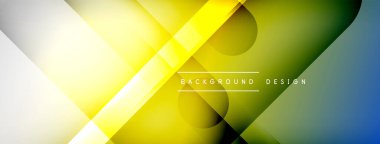 Soyut vektör arkaplanı. Gölge çizgileri ve ışık yuvarlak elementler ve daireler şeklinde. Duvar Kağıdı, Sancak, Arkaplan, Kart, Kitap İllüstrasyonu, İniş Sayfası