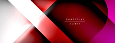 Vector abstract line background with glowing effects and shadows. Vector Illustration For Wallpaper, Banner, Background, Card, Book Illustration, landing page