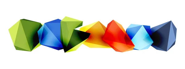현대적 추상적 배경에 삼각형으로 기하학적 있으며 디자인에 완벽하다 — 스톡 벡터
