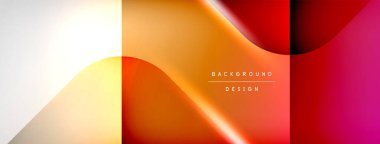 Vector abstract line background with glowing effects and shadows. Vector Illustration For Wallpaper, Banner, Background, Card, Book Illustration, landing page