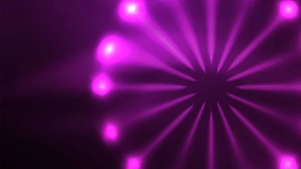 Círculos Com Neon Brilhante Efeitos Luz Brilhante Design Papel Parede — Vetor de Stock