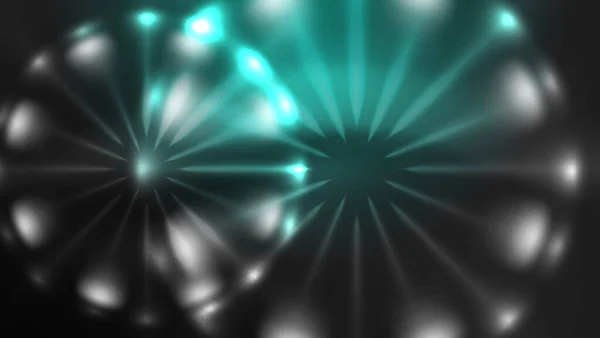Sirkler Med Klare Skinnende Lyseffekter Abstrakt Bakgrunnstapetdesign – stockvektor