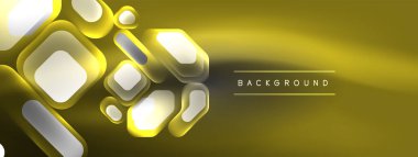 Parlayan neon geometrik elementler soyut arkaplan. Neon ışığı ya da lazer gösterisi, elektrik akımı, güç hatları, tekno kuantum enerji dürtüsü, parlayan sihirli dinamik çizgiler.