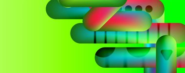 Yuvarlak şekiller ve akışkan eğimli çizgiler soyut arkaplan. Duvar kağıdı, afiş, arkaplan, broşür, katalog, kapak, broşür