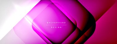 Vector abstract line background with glowing effects and shadows. Vector Illustration For Wallpaper, Banner, Background, Card, Book Illustration, landing page