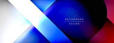 Shadow lines vector techno banner and light effects. Techno Illustration For Wallpaper, Banner, Background, Card, Book Illustration, landing page