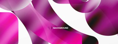 Metalik parlak geometrik yüzeyler, yuvarlak şekiller ve daireler. Duvar kağıdı, afiş, arkaplan, kart, kitap illüstrasyonu, iniş sayfası için dijital ağ geleceksel şablonu