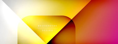 Vector abstract line background with glowing effects and shadows. Vector Illustration For Wallpaper, Banner, Background, Card, Book Illustration, landing page