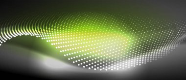 Pürüzsüz bir neon dalgası içeren parlak ve şık bir tasarım. Karanlık bir arkaplanda parlıyor. Her projeye modern ve keskin bir dokunuş eklemek için mükemmel.