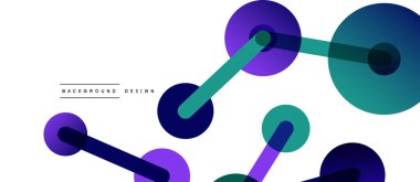 Ağ konsepti soyut arka plan. Nokta bağlantısı. Büyük veri fikri. Duvar kağıdı, afiş, arkaplan veya iniş için iş şablonu