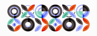 Renkli çemberler soyut arkaplan. Duvar kağıdı, afiş, arkaplan, iniş sayfası, duvar resimleri, davetiyeler, posterler için yüksek teknoloji tasarımı