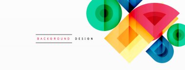 Enigmatik Çemberler - Büyüleyici Vektör Geometrik Arkaplan Büyüleyici Çember Elementlerinin Büyüleyici Bileşimi Açılıyor