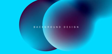 Colorful bubble abstract background with shadow effects. Minimalist geometric vector Illustration For Wallpaper, Banner, Background, Card, Book Illustration, landing page