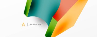 Soyut arkaplan - 3 boyutlu soyut şekil. Yapay zeka teknolojisi, engelleme zinciri, iletişim için duvar kağıdı, 5G, bilim, iş