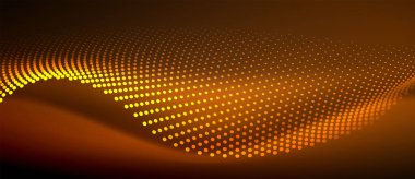 Pürüzsüz bir neon dalgası içeren parlak ve şık bir tasarım. Karanlık bir arkaplanda parlıyor. Her projeye modern ve keskin bir dokunuş eklemek için mükemmel.