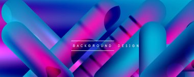 Yuvarlak şekiller ve akışkan eğimli çizgiler soyut arkaplan. Duvar kağıdı, afiş, arkaplan, broşür, katalog, kapak, broşür