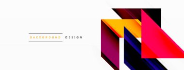 Dinamik geometrik çizgiler ve oklar içeren görsel olarak çarpıcı arka plan tasarımı. Bu büyüleyici kompozisyon hareket ve hassasiyeti birleştirir, çekici ve görsel olarak çekici bir grafik yaratır.