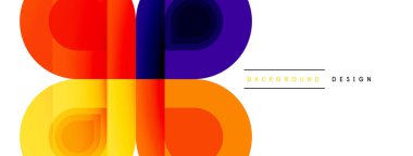 Enigmatik Çemberler - Büyüleyici Vektör Geometrik Arkaplan Büyüleyici Çember Elementlerinin Büyüleyici Bileşimi Açılıyor