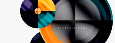 Çember şeklinde arka plan. Duvar kağıdı, afiş, arkaplan, iniş sayfası, duvar sanatı, davetiye, baskılar, posterler için soyut arkaplan
