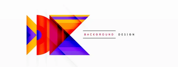 Design Fundo Visualmente Cativante Apresentando Linhas Geométricas Dinâmicas Triângulos Quadrados —  Vetores de Stock