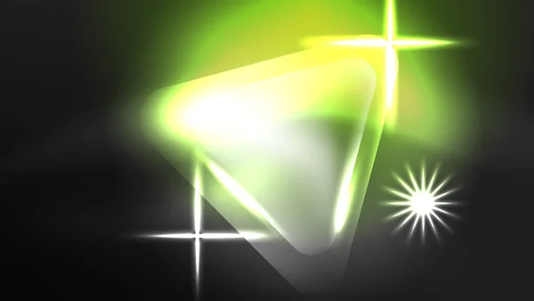 数字霓虹灯摘要背景 三角形和亮度几何设计模板 — 图库矢量图片