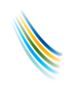 Herhangi bir projeye renk katmak için mükemmel, dinamik bir kompozisyonda düzenlenmiş gökkuşağı renkli çizgileri içeren canlı ve oyuncu bir tasarım.