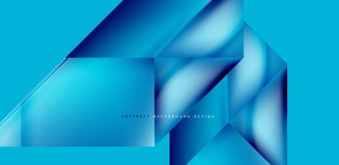 Akışkan gradyan renklerle dinamik üçgen tasarımı soyut arkaplan