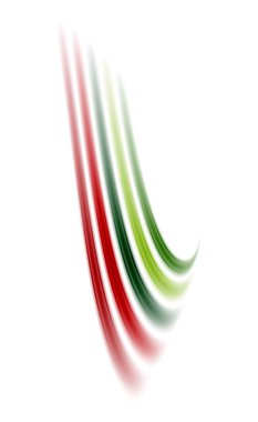 Herhangi bir projeye renk katmak için mükemmel, dinamik bir kompozisyonda düzenlenmiş gökkuşağı renkli çizgileri içeren canlı ve oyuncu bir tasarım.