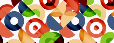 Temiz bir çember arka planı. Duvar kağıdı, pankart, arkaplan veya iniş için renkli şablon