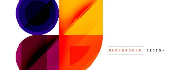 Enigmatik Çemberler - Büyüleyici Vektör Geometrik Arkaplan Büyüleyici Çember Elementlerinin Büyüleyici Bileşimi Açılıyor