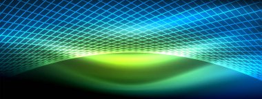 Neon ışıklı çizgi vektörleri: canlı renkler, parlak çizgiler. Neon tabelalardan esinlenerek büyüleyici bir tasarım. Web siteleri, reklamlar ve daha fazlası için elektrik enerjisi