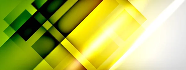 Light Shadow Squares Lines Abstract Background — Stockový vektor