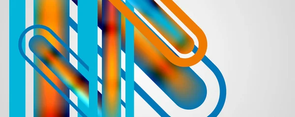 Straight Lines Minimalist Abstract Background Fluid Colors Vector Illustration Wallpaper —  Vetores de Stock
