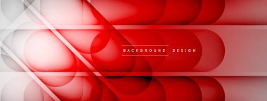 Çizgileri, daireleri olan hafif geometrik arkaplan