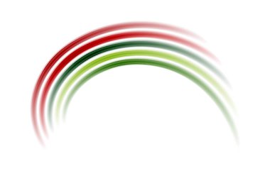 Herhangi bir projeye renk katmak için mükemmel, dinamik bir kompozisyonda düzenlenmiş gökkuşağı renkli çizgileri içeren canlı ve oyuncu bir tasarım.