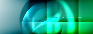 Renk eğimli gölgeler ve ışık efektleri arka planı. Lens ve daire tasarımı. Dinamik düz gölge çizgisi etkisi olan basit akışkan renk gradyanı soyut arkaplan